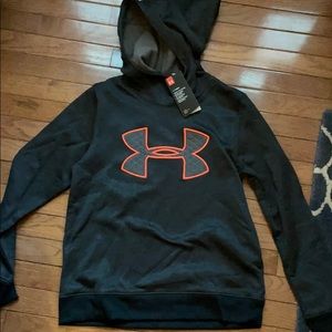 Gray Under Armour hoodie